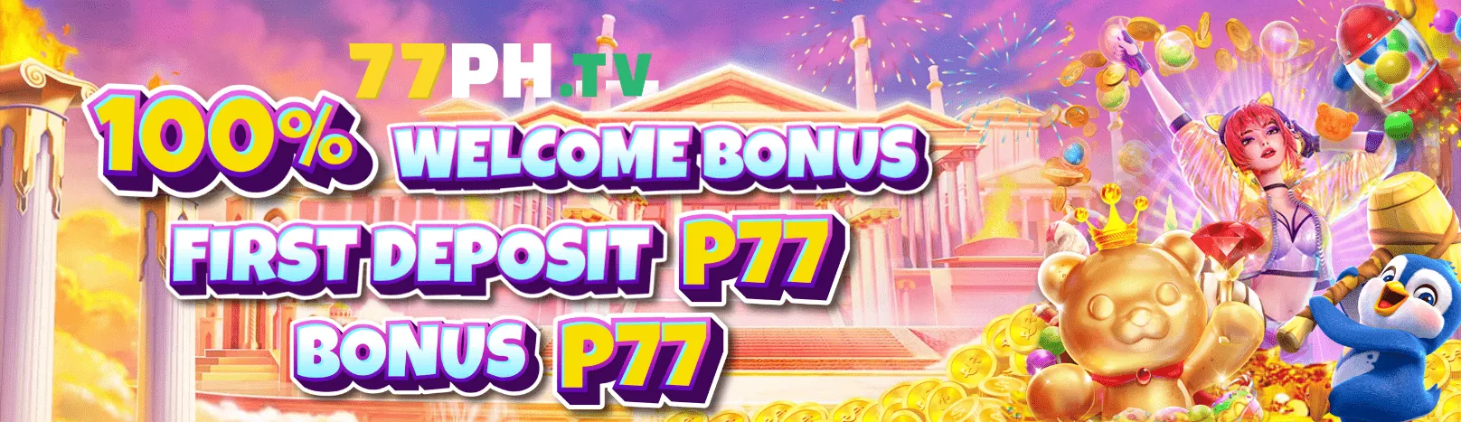 Hình ảnh banner ưu đãi chào mừng tại cg79 bắn cá